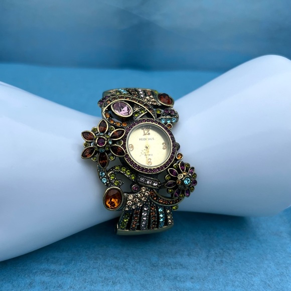 Heidi Daus Crystal Flower Garden Watch - Picture 7 of 10
